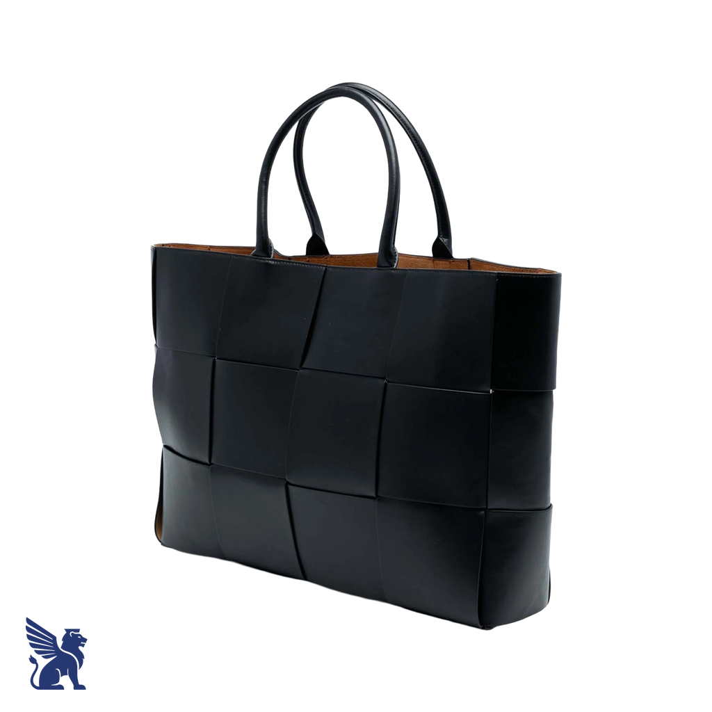 Bottega Veneta · Arco Tote Bag (Black)