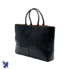 Bottega Veneta · Arco Tote Bag (Black)