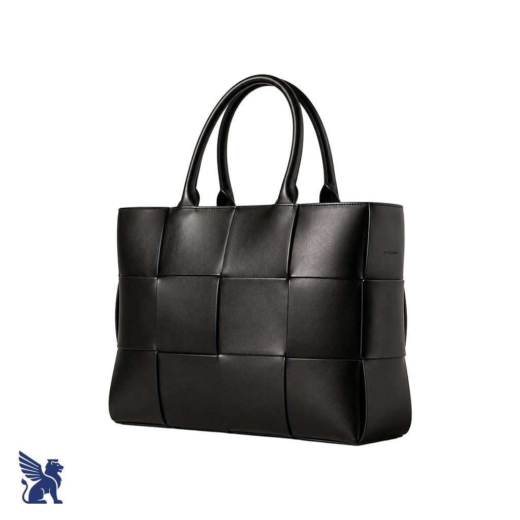 Bottega Veneta · Arco Tote Bag (Black)