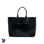 Bottega Veneta · Arco Tote Bag (Black)