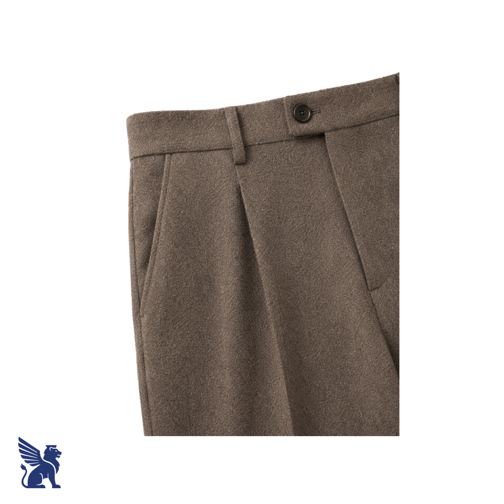 Brunello Cucinelli Wool Tailored Trousers