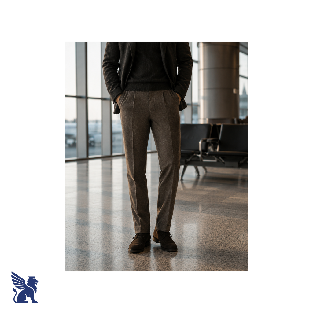 Brunello Cucinelli Wool Tailored Trousers