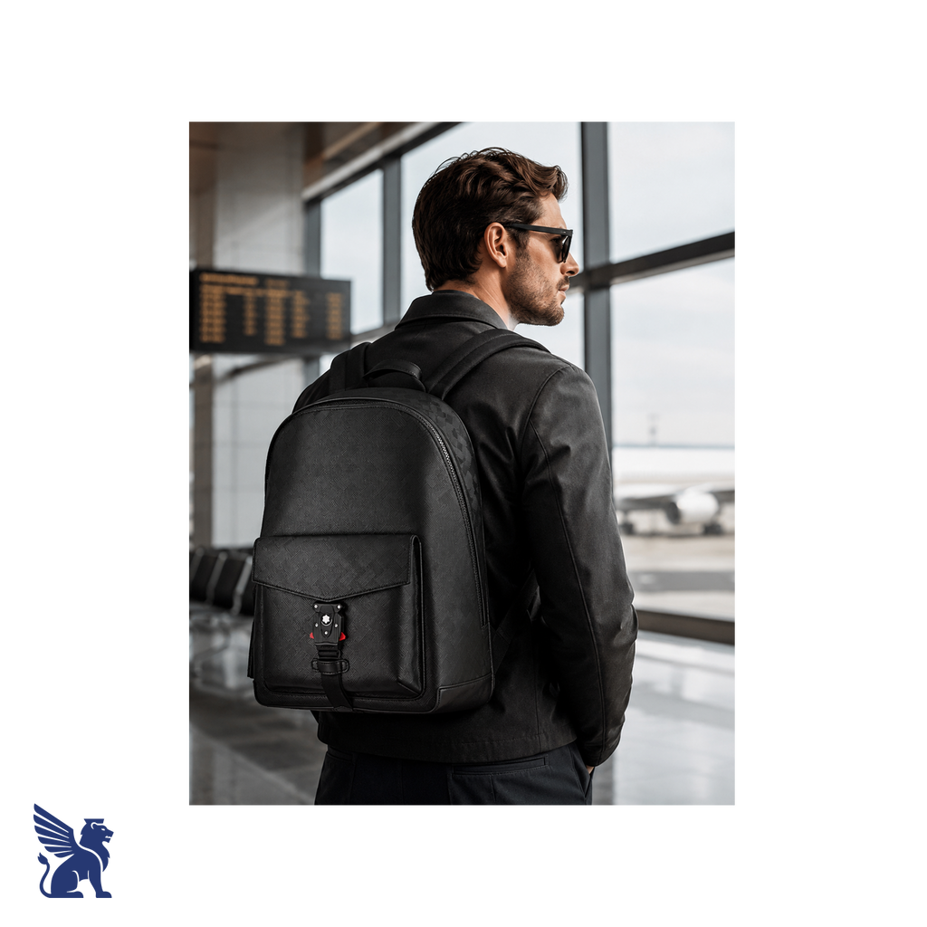 Montblanc Soft Backpack 3.0  con Hebilla M LOCK 4810 B Buckle