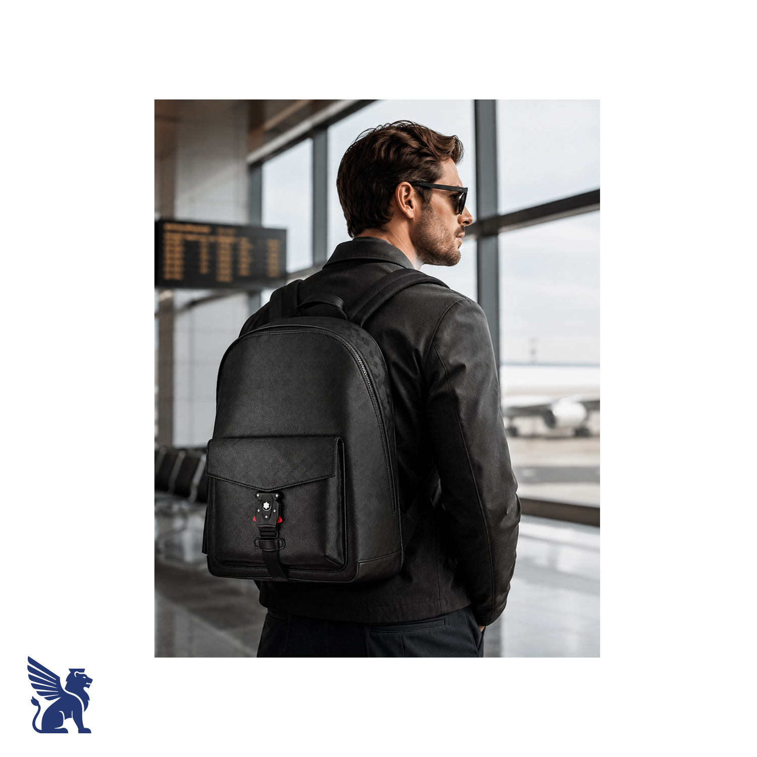 Montblanc Soft Backpack 3.0  con Hebilla M LOCK 4810 B Buckle
