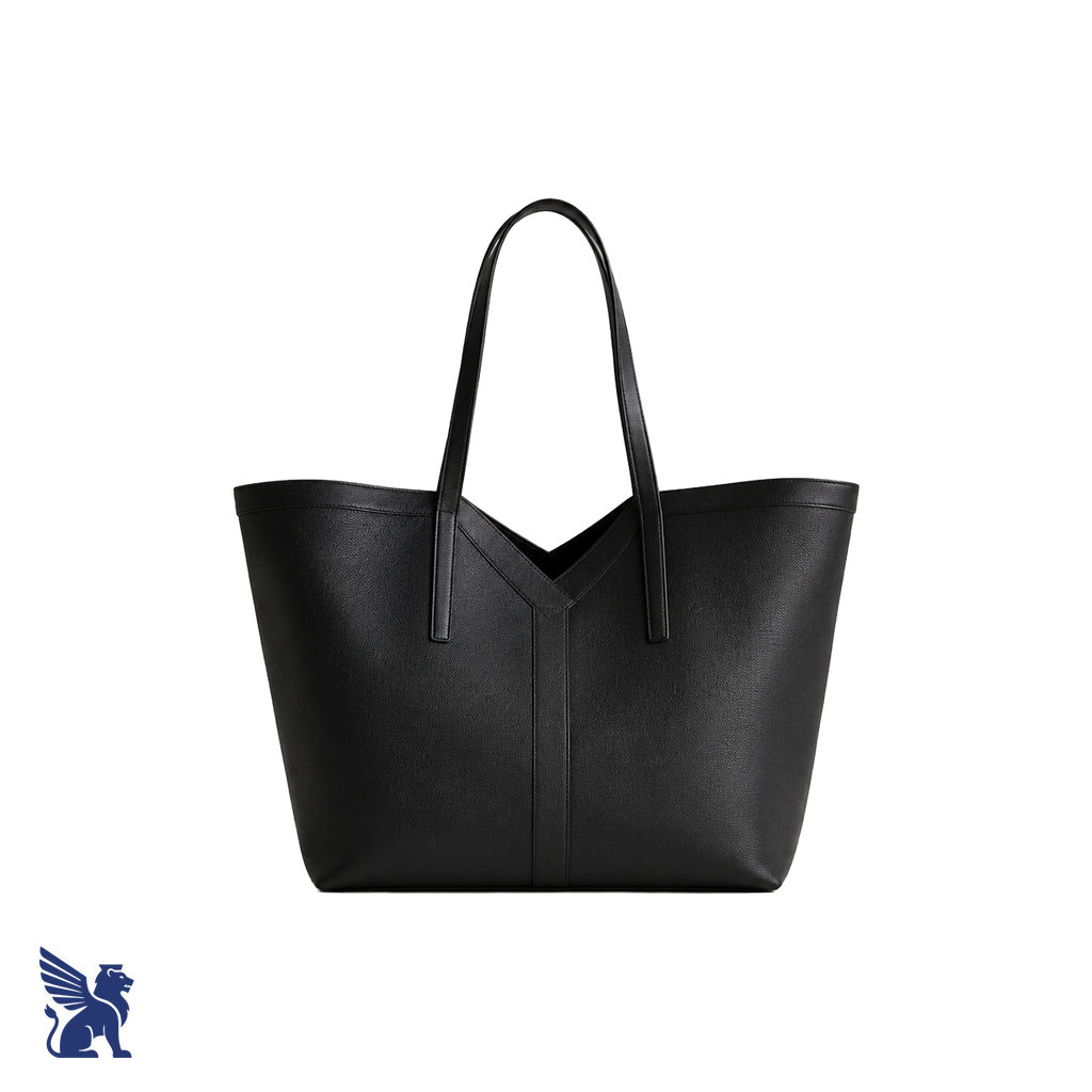 Saint Laurent Medium Shopper Tote (Black)