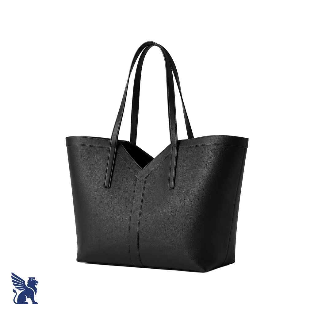 Saint Laurent Medium Shopper Tote (Black)