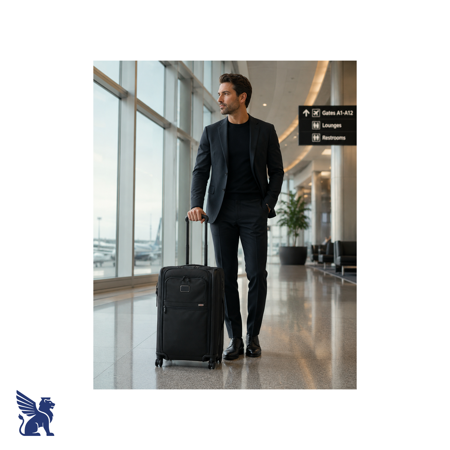 TUMI Alpha 3 Continental Dual Access Carry-On
