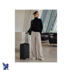 The Row Wide-Leg Cashmere/Wool Pants