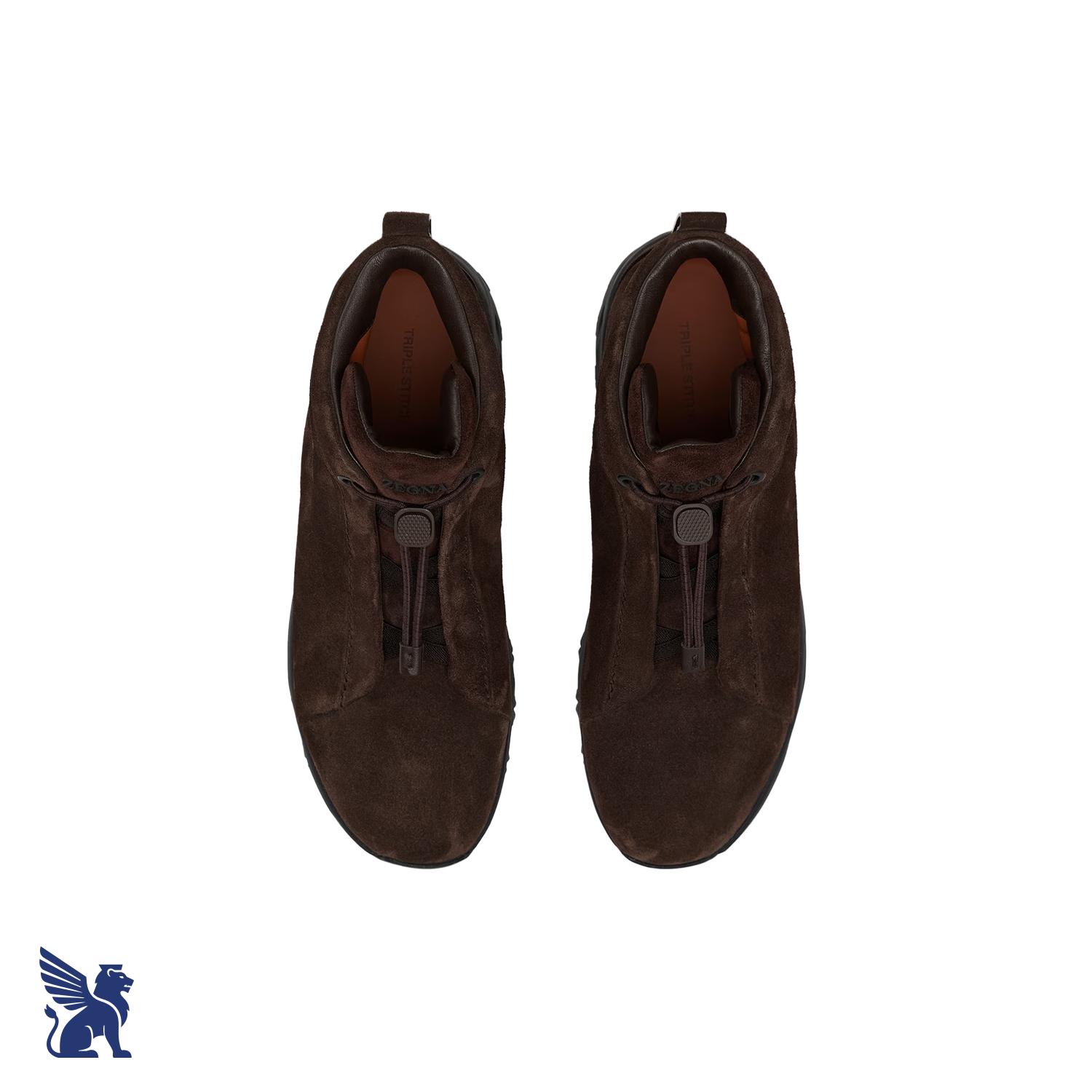 Zegna Triple Vetta – Dark Brown Suede