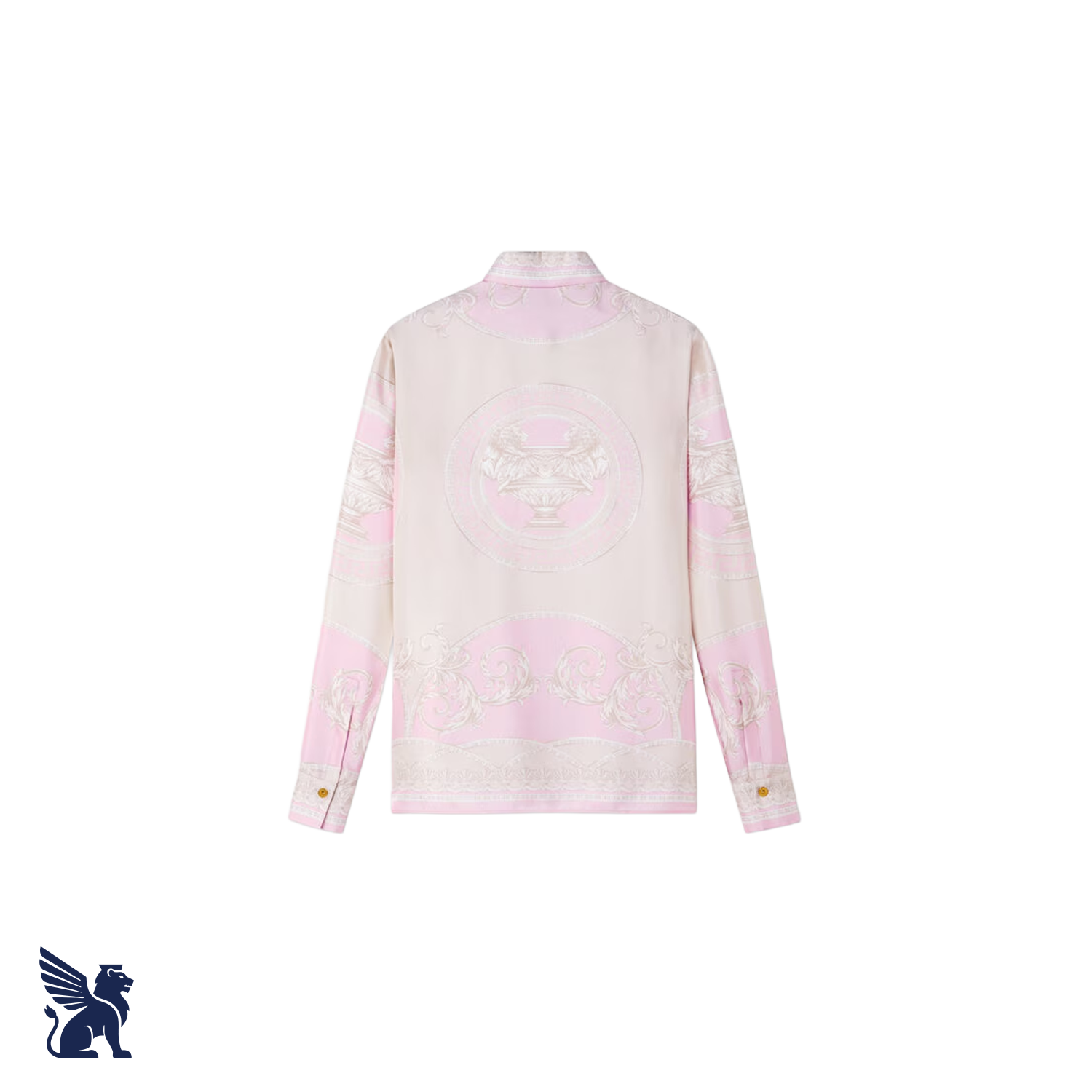 Versace Camisa de Seda 'La Coupe des Dieux'