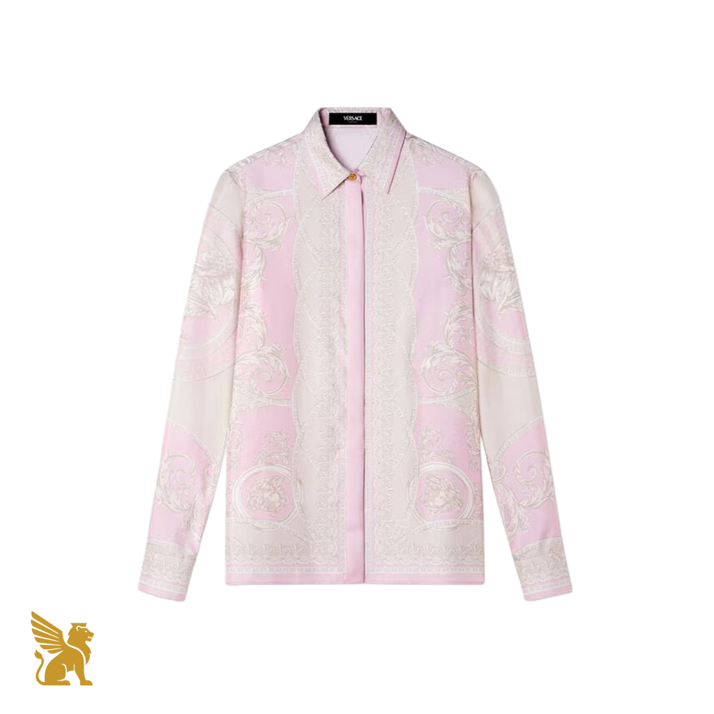 Versace Camisa de Seda 'La Coupe des Dieux'