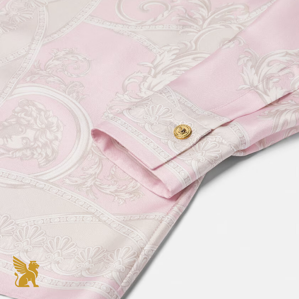 Versace Camisa de Seda 'La Coupe des Dieux'