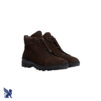 Zegna Triple Stitch Vetta – Dark Brown Suede