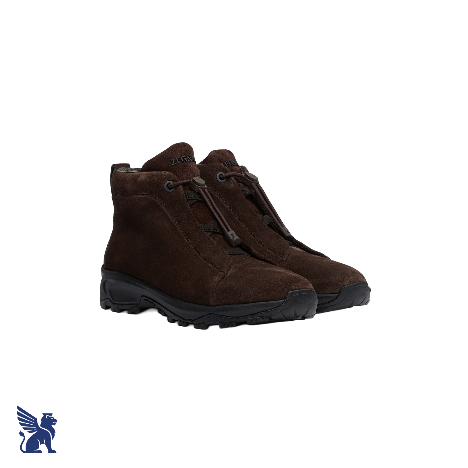 Zegna Triple Vetta – Dark Brown Suede